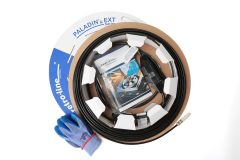 EXT-T Series On Dispensing Reel with Top of Reel Open with Gloves and Manual