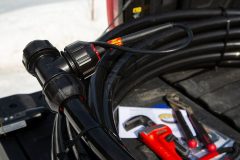 Heat-Line Freeze Protected Pipe System on Tailgate with tools
