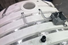 Paladin for Pipe on white Tank Heater